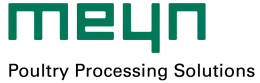 Meyn Logo: Dunkelgrüner meyn Schriftzug.