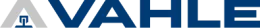Logo Vahle: Bildmarke mit dunkelblauem Vahle Schriftzug.